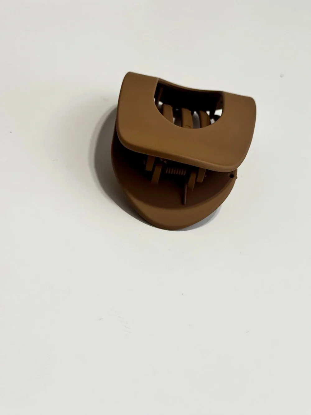 Taupe Khaki Tan Hair Claw Clip - Classic Light Brown